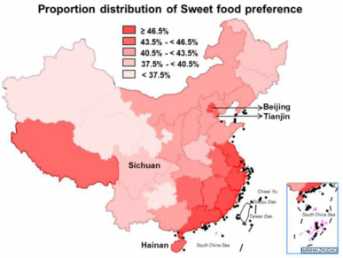 Journal of Diabetes：中国特色饮食地图